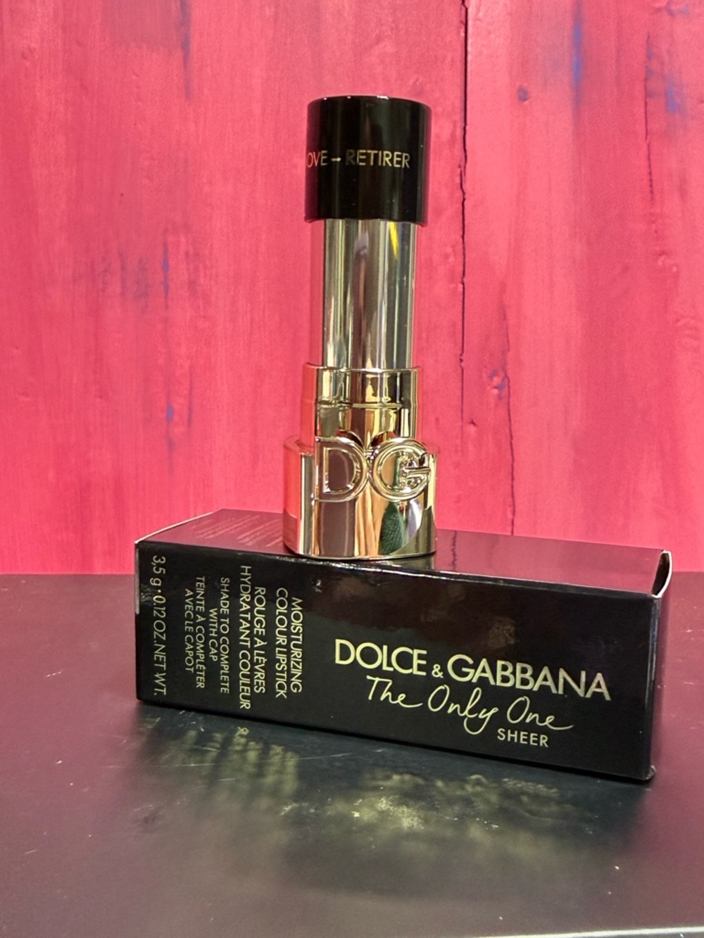 Dolce & Gabbana The Only One Sheer Lipstick 640 DG Amore